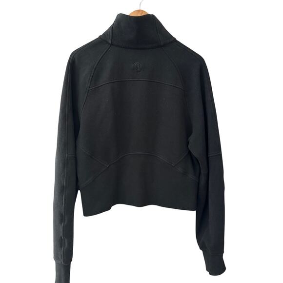 Lululemon Scuba Oversized Half-Zip Hoodie Black Size Medium/Large - Picture 5 of 12